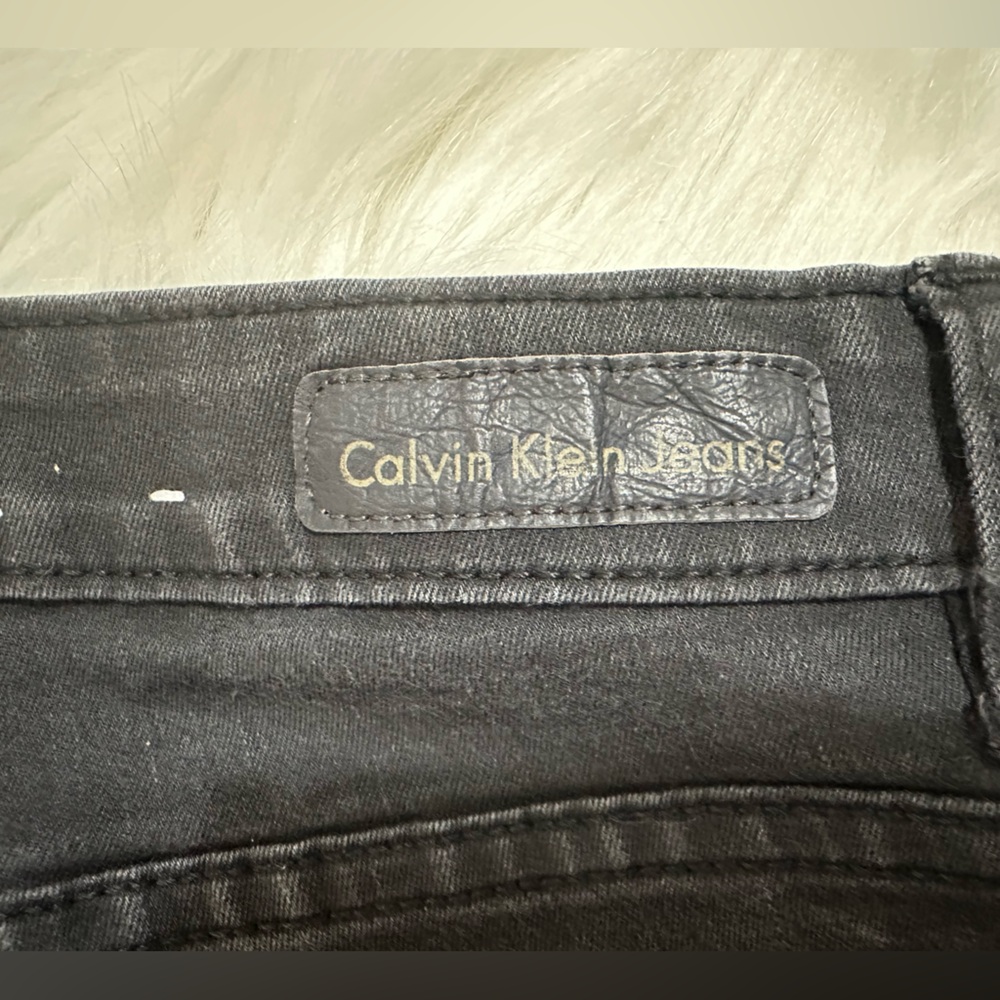 CALVIN KLEIN JEANS BLACK LEGGING JEAN WOMEN’S SIZE 28/6 EXCELLENT CONDITION - Picture 12 of 13